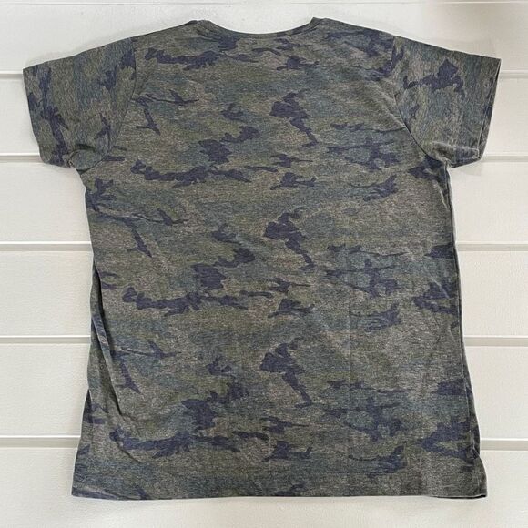 L.A.T Live And Tell Women's Green Camo Chaos Coordinator Graphic Tee Large - Picture 3 of 6